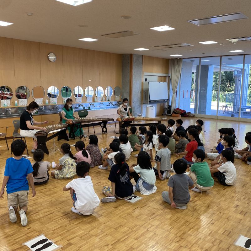 琴体験② 水野静江.JPG